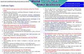 international conference on the “New World Order Geometry”