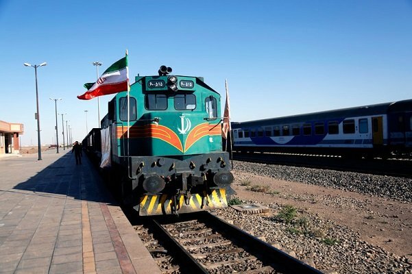 قطار ایران به مسکو می رسد