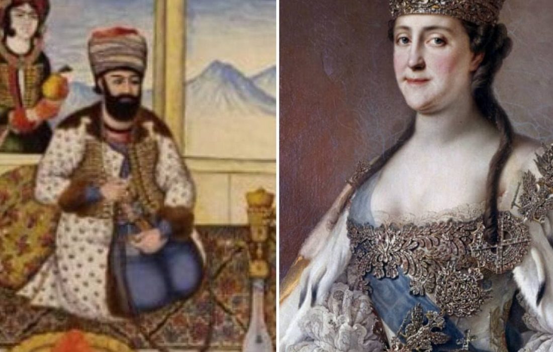 درخواست یاری کاترین کبیر از پادشاه زند علیه عثمانی