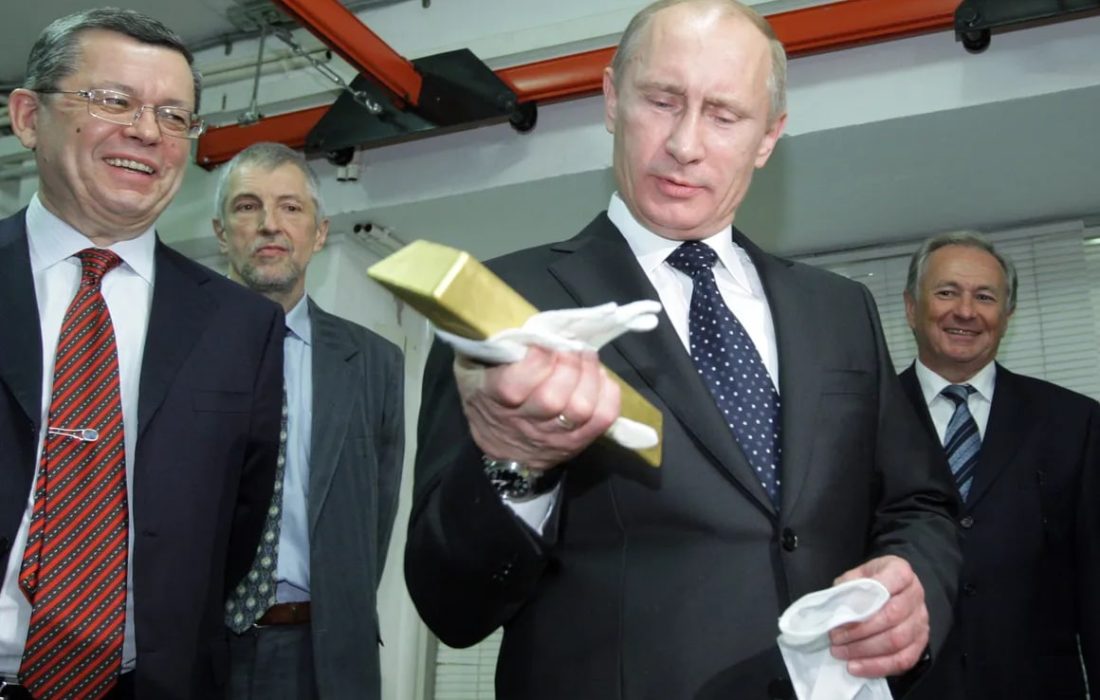 روسیه از تحریم طلا چقدر ضرر می‌‌کند