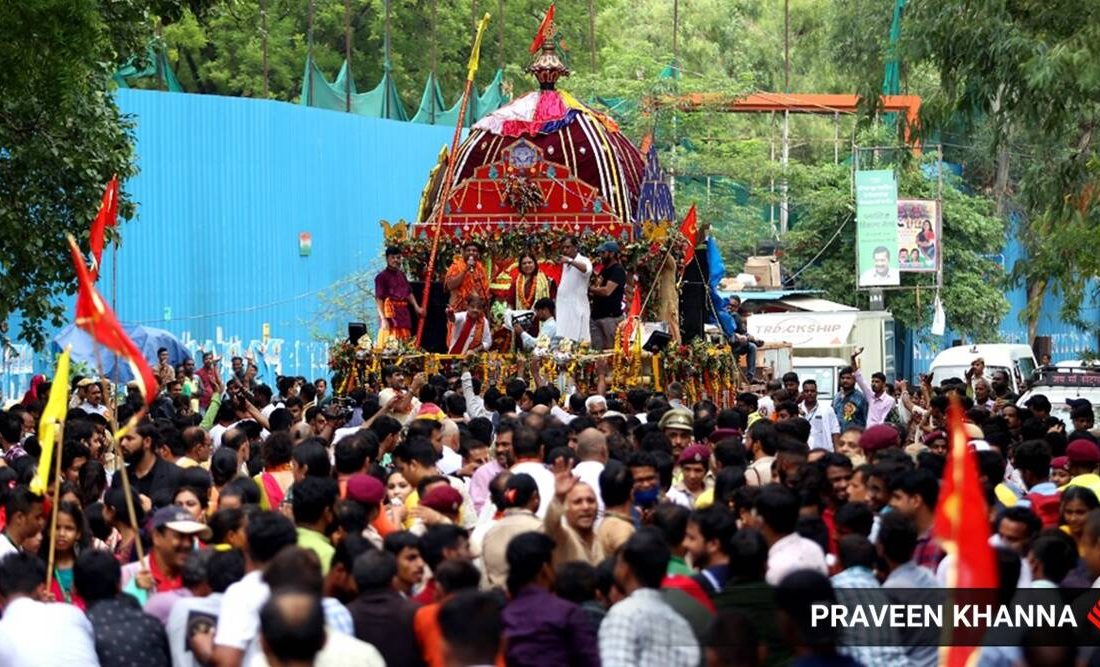 جشن جاگاناس؛ وقتی خدایان هندو به راهپیمایی می‌روند