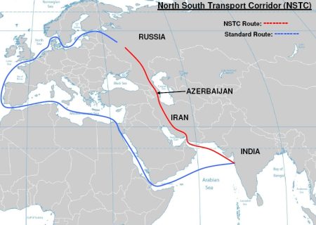 توانایی کریدور شمال -جنوب در بی اثر کردن تحریم‌های ایران و روسیه